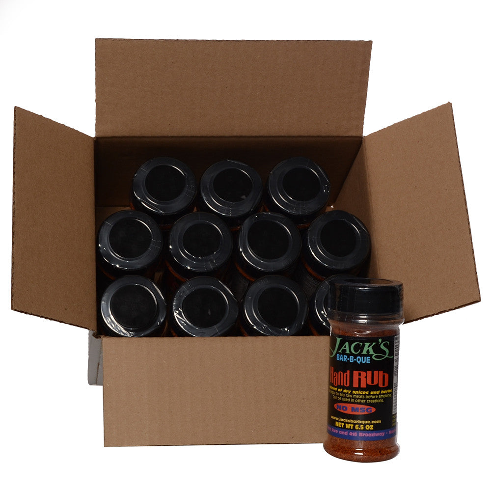 Jack's Bar-B-Que Rub 12 pack