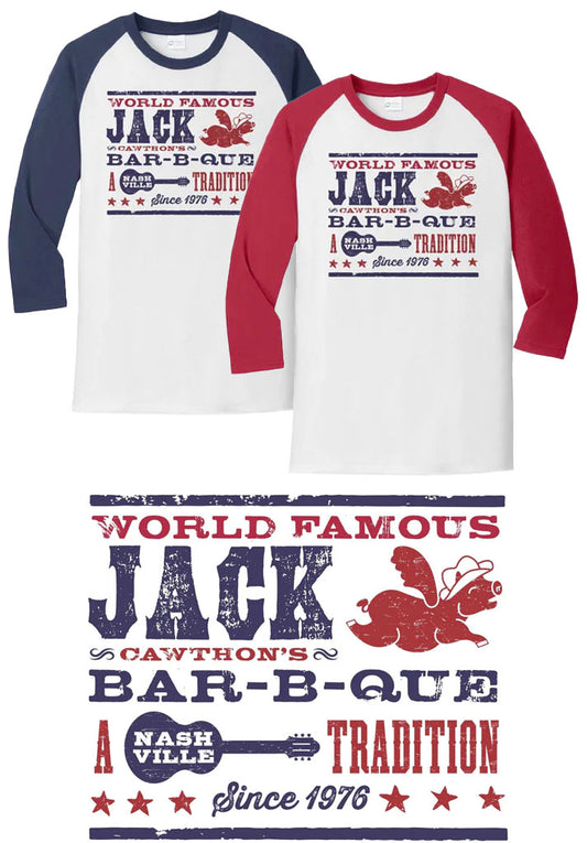 Jack's Bar-B-Que Famous Half Sleeve